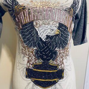 Harley-Davidson Eagle Ladies Shirt - Size Small